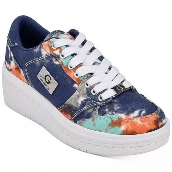 G by Guess Los Angeles Rigster3 Dark Blue Sneaker - Picture 1 of 5